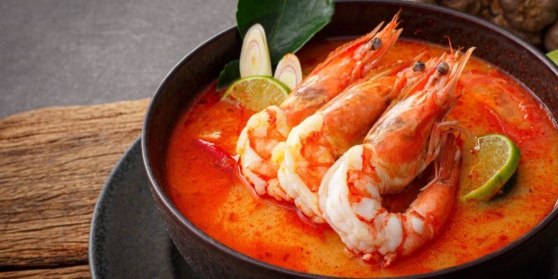 【忘新年会 ラーチャプルックコース】伝統的なタイ料理全7品＋ワイン含む100分飲み放題（リクエスト予約）