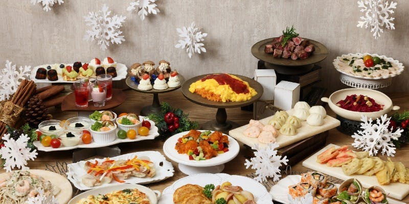 【年末年始 限定（2025/12/26～2026/1/4）】ウィンターメニューが食べ放題！（ソフトドリンク飲み放題）