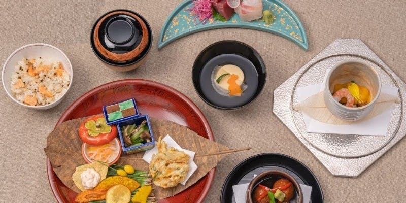 【相生会席】”季節の会席”に揚物を付けたコース　全8品＋1ドリンク（2名～・4名様以上で個室利用無料）