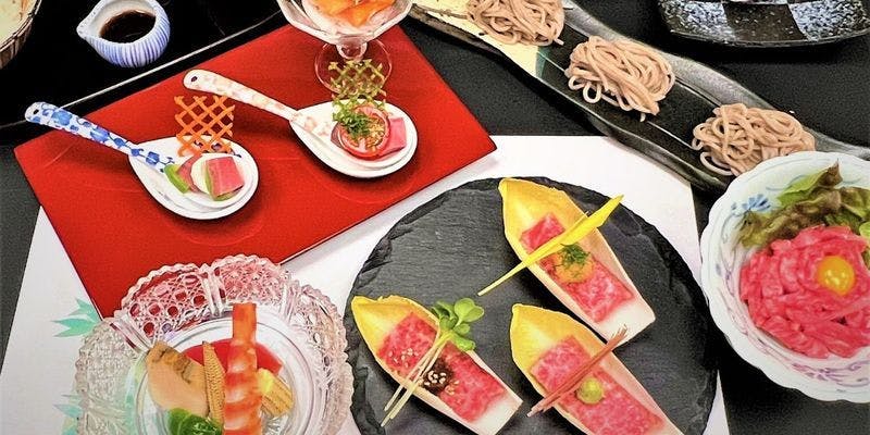 【煌きらめき】至福の肉＆魚介懐石コース！黒毛和牛やアワビなど