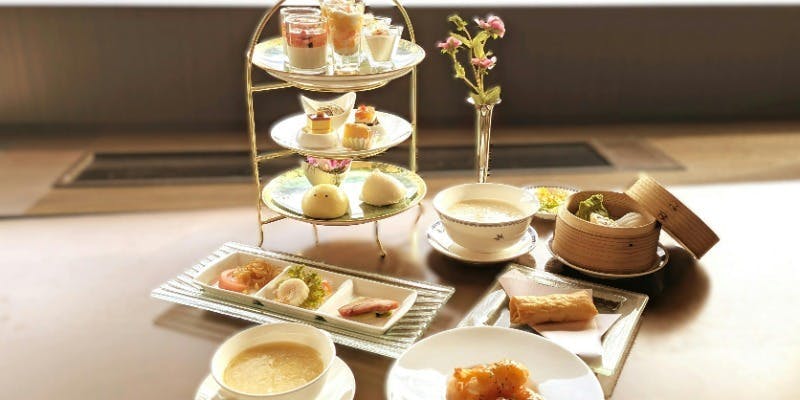 アフタヌーンティーセット「桃花」（平日13時～予約限定）