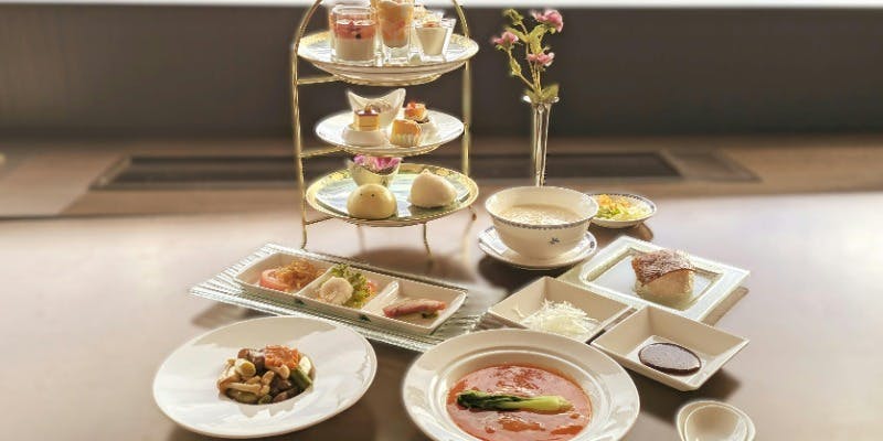 アフタヌーンティーセット「蘭花」（平日13時～予約限定）