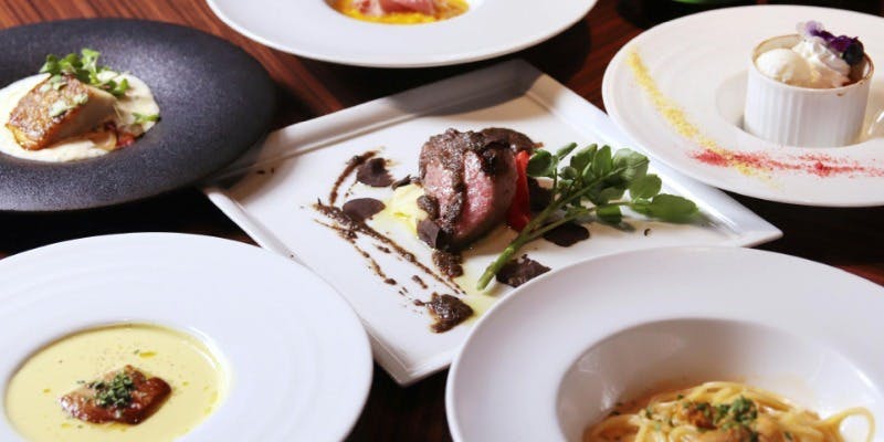 2025年 全6品【Xmas限定ディナー】鮮魚とお肉のWメイン クリスマスコース（12/22・12/23 限定）