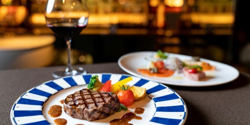 衝撃のコスパ！国産牛フィレ肉ステーキ トワイライトディナーコース  1ドリンク付き