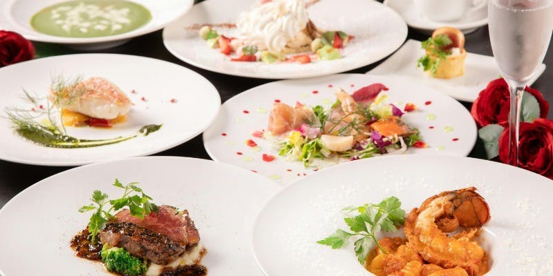 【Xmas2025】乾杯グラスシャンパン付！クリスマス特別ディナーコース