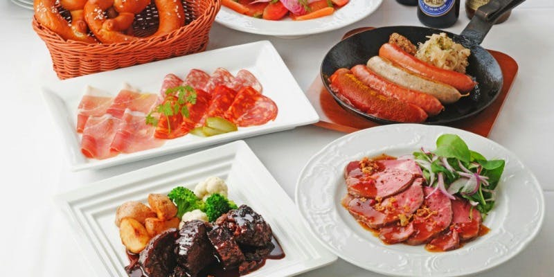 【2025忘年会コース】年末のお集りに最適！ドイツの冬が詰まったコース＋ドイツ樽生1種含む飲み放題