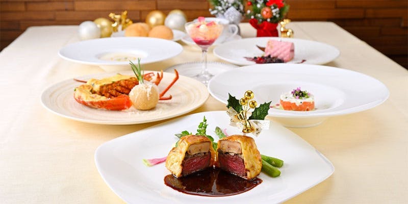 Xmasディナーコース「Notre‐Dame ～ノートルダム～」＋シャンパン1杯サービス付き