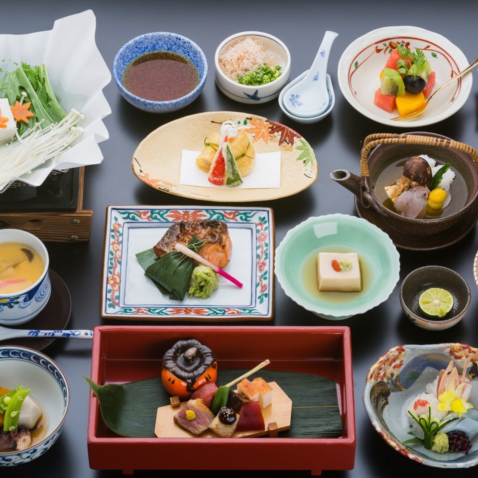 ランチ 日月庵 ニチゲツアン 東山 京料理 一休 Comレストラン