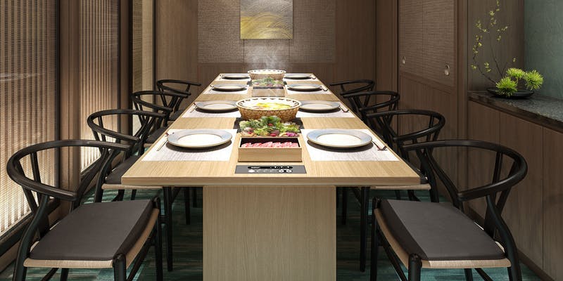 【完全個室テーブル席】　牡丹‐Botan‐　 神戸ビーフのしゃぶしゃぶと特選和牛ステーキ、鮑にキャビアなど