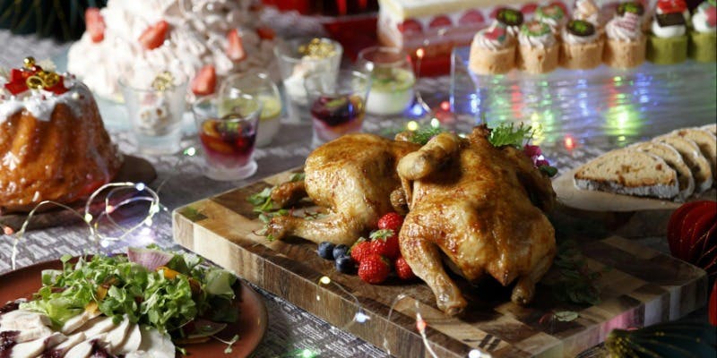 【Xmas2025】ランチブッフェ Xmas  ブッフェ　（平日：時間無制限　　土日祝：90分制）