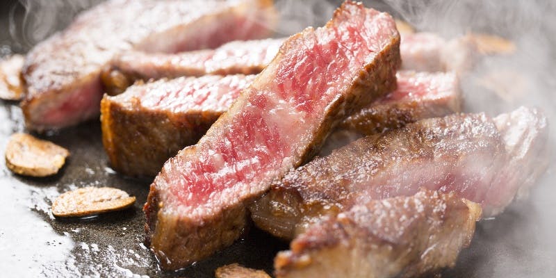 国産牛フィレ肉の鉄板焼き ディナーセット 