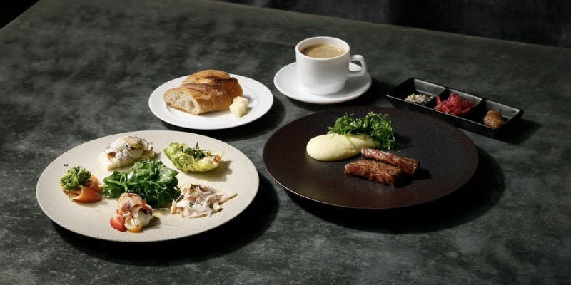 【ランチ】鉄板焼きコース　匠Takumi（12/31迄）