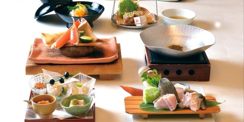冬の贅沢会席～五大味覚を味わう贅沢～ 15,000円（税込）