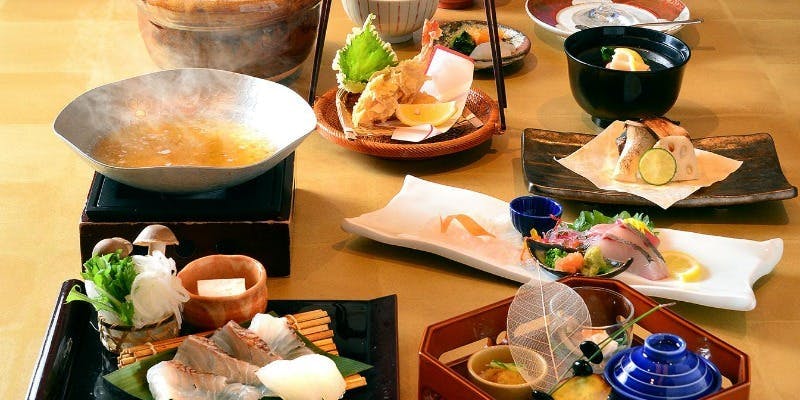 鯛かぶら小鍋の冬会席 8,000円（税込）