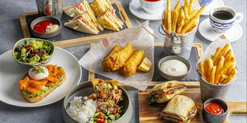 【平日限定】選べる料理＆カフェドリンクのカジュアルランチ