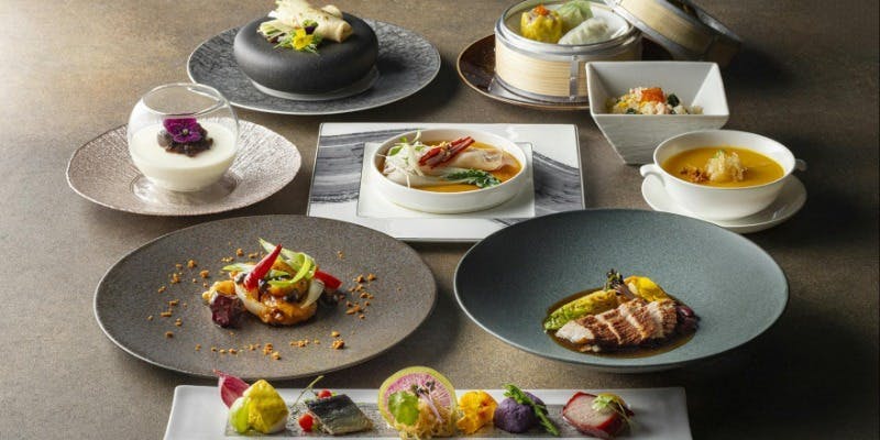 【個室確約・15～30名様】 平日限定　全8品からなるカジュアルディナーコース「桂花」＋90分飲み放題