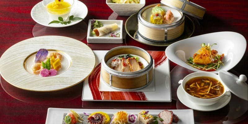 【15～30名様】 平日限定　全8品からなるカジュアルディナーコース「桂花」＋90分飲み放題（テーブル席）