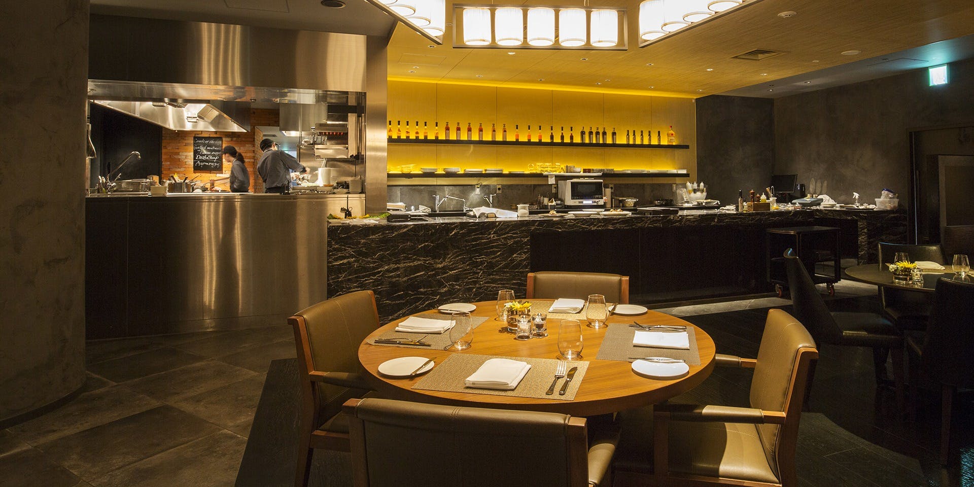 メトロポリタングリル／ヒルトン東京 テンダーロインとメッセージ