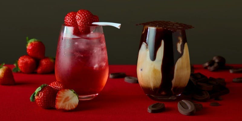 【期間限定モクテル付】いちごvsチョコレートアフタヌーンティー（11/25～）（2時間制）