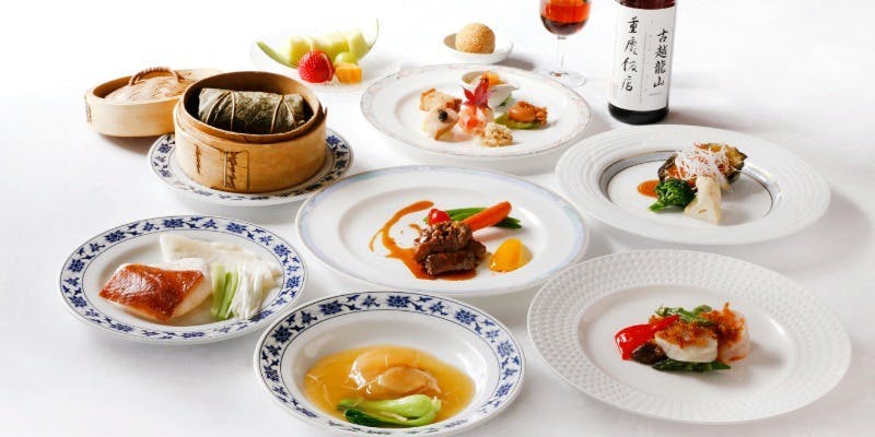 【飲み放題コース】鮑の蒸し物など全9品＋麻婆豆腐（3時間可能）