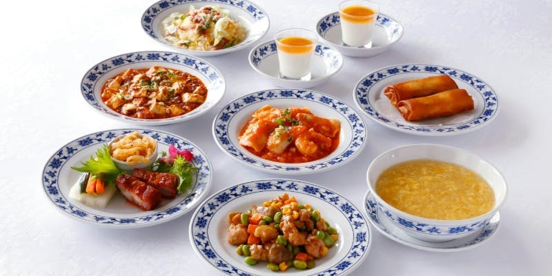 【水仙】麻婆豆腐や季節のチャーハンなど全8品＋個室確約（※平日限定　10名様より）