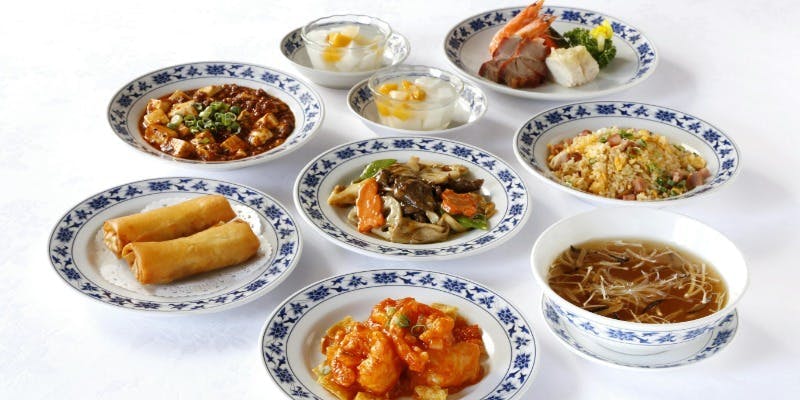 【胡蝶】フカヒレスープや麻婆豆腐など全8品＋個室確約（平日限定　10名様より）