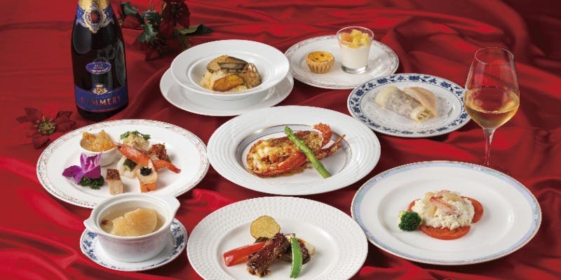 【Xmas2025】ロブスターや和牛サーロインを使った豪華クリスマスディナーコース＋選べる1ドリンク