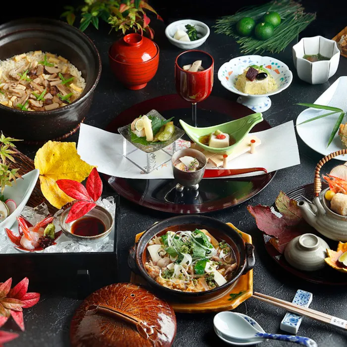 新宿 なだ万賓館 錦秋 松茸と秋の味覚 旬の松茸と秋野菜などを使用した期間限定コース 1ドリンク 期間限定 ランチ プラン 11630051 メニュー 一休 Comレストラン