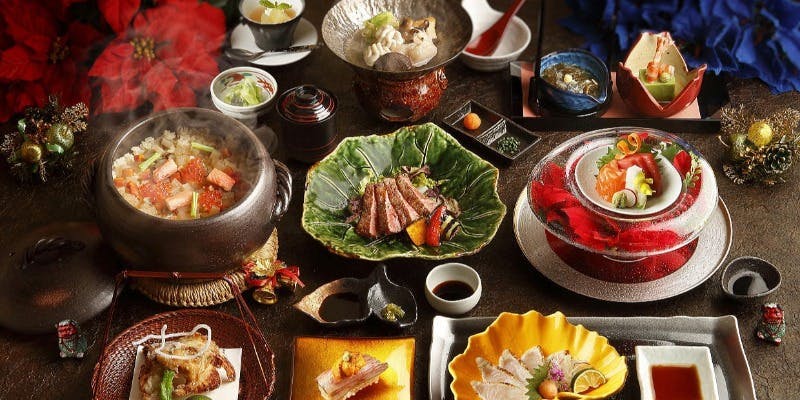 料理長おすすめ　本格懐石料理「濱風～ふぐと冬の恵み～（12月）」＋乾杯ドリンク