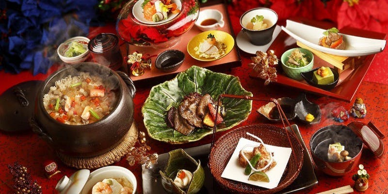 「梅初月（うめはつづき）～師走の味覚懐石～（12月）」　＋乾杯ドリンク