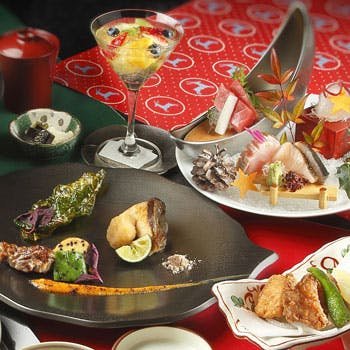 渋谷 なだ万茶寮 Xmas19早割 乾杯シャンパン 選べる1ドリンク付 和食で冬の味覚満載の全8品 クリスマスコース ディナー プラン メニュー 一休 Comレストラン