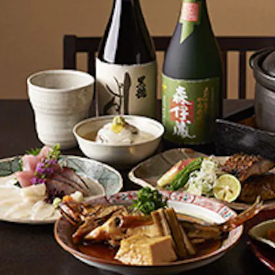 日本各地の旬素材を創作和食で味わう