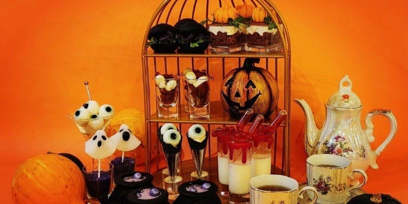 Spooky Halloween Afternoon Tea ・全10品とALTHAUSの紅茶6種・