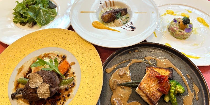 【Plaisir / プレジール】看板メニュー！ハンガリー産フォアグラと選べるメインのコース