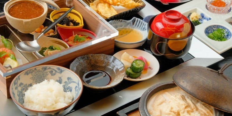 おばんざいと湯葉雑炊ランチ