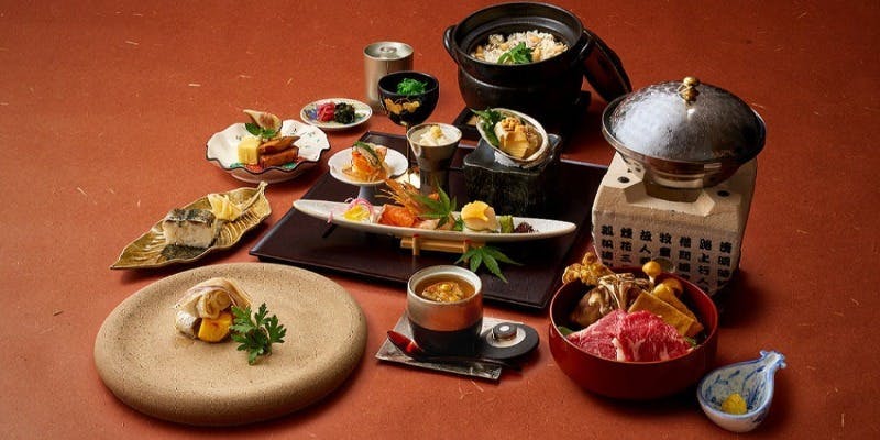 【美味しいものを少しづつ】秋の味覚を心ゆくまで味わう　推奨コース　葵