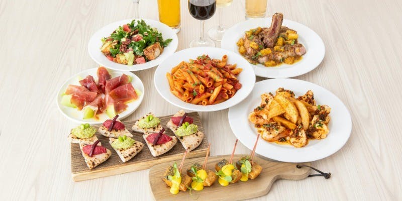 【着席利用】パーティーメニュー7品＋乾杯スパークリング付き