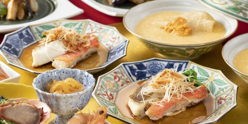 【2026正月「王春」】国産ふかひれ、国産伊勢海老含む海の幸、黒毛和牛など正月を華やかに彩る（1/1～4）