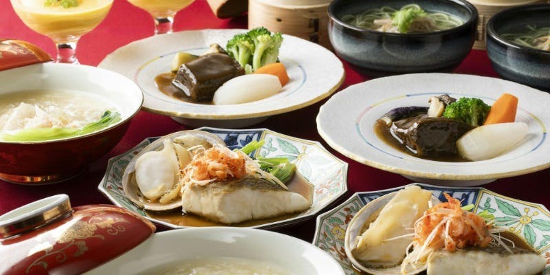 【2026正月「扇」】国産ふかひれスープ、鮑と紀州梅まだいを含む海の幸、なにわ黒牛など満喫（1/1～4）