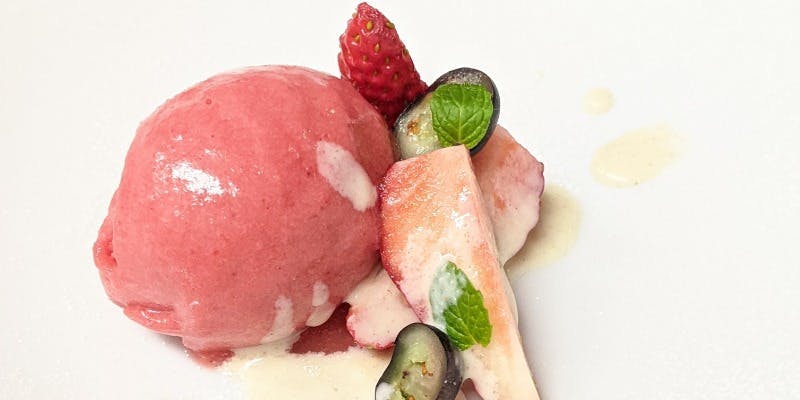 【X】前菜2皿、パスタ、肉料理、デザート　個性的なイタリアン全5皿　