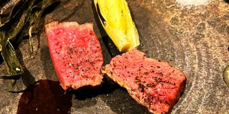 松阪牛ランプと季節の贅沢コース ～4種の前菜盛合、季節の前菜や松阪牛を味わう全6皿