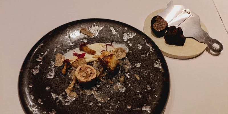 【熟成の黒トリュフコース】熟成香漂う黒トリュフ尽くしの全7皿