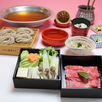 ランチ 蕎麦しゃぶ総本家 浪花そば なんばダイニングメゾン店 難波 そば しゃぶしゃぶ 一休 Comレストラン