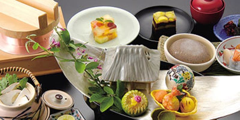 【一休限定／飲み放題付きプラン】季節の八寸、椀物、焼物、強肴、デザートなど全9品＋フリードリンク