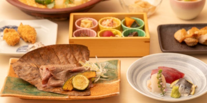 【雅】季節のコース　8品＋飲み放題＋乾杯スパークリング