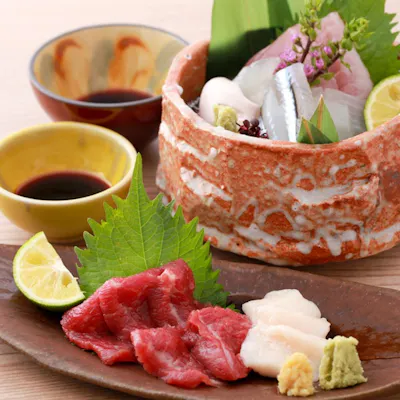 厳選海鮮食材は昼網