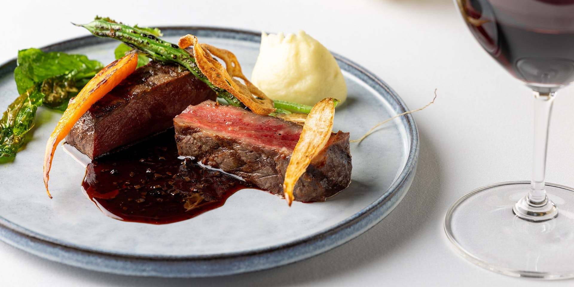 ステーキlove Ruby Jack's シーフード＆ステーキ 【EXPRESS SET】サラダ or スープ