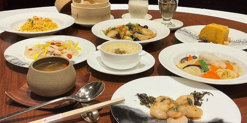 個室プラン【黄河】全7品＋瓶ビール、紹興酒含む2時間飲み放題（個室確約）