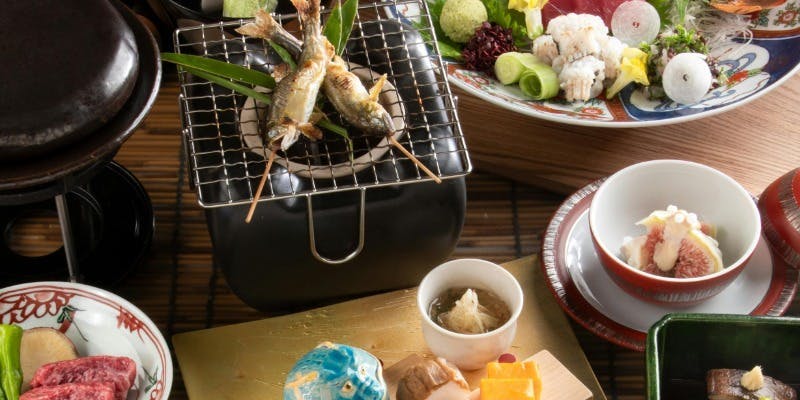 【特別会席 橘（たちばな）】京都 たち吉コラボ 特別な日にふさわしい 華やかな和食器とお料理でおもてなし
