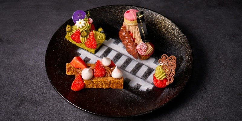 【1月9日～3月のおすすめ】季節のスイーツプレート～いちご＆ショコラ～＋1ドリンク